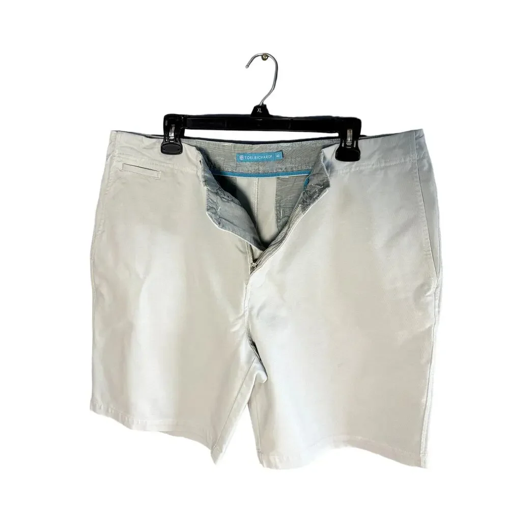 TORI RICHARD MENS BABY BLUE CARGO SHORTS SIZE 40 - Picture 6 of 9